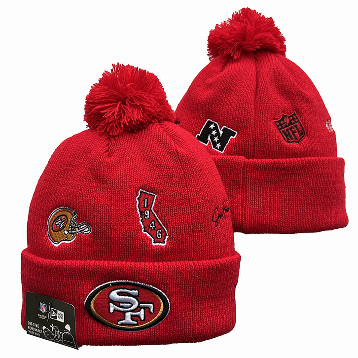 San Francisco 49ers 2025 Knit Hats 001 San Francisco 49ers 2025 Knit Hats 001